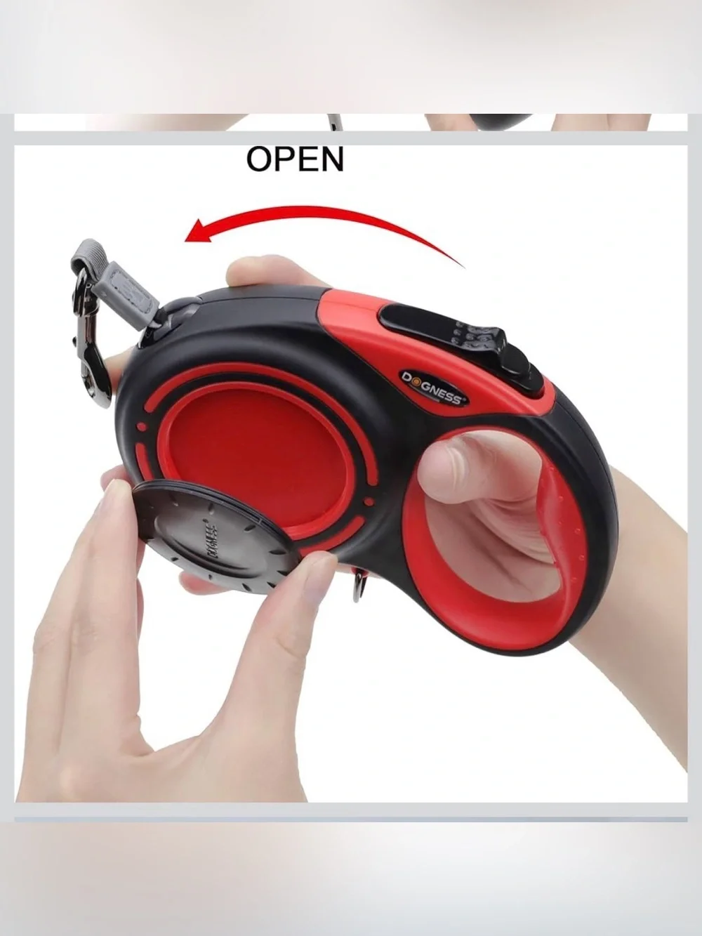 New Open Box Orange&Blue Dogness Retractable Dog Leash - 5M, Bluetooth Speaker